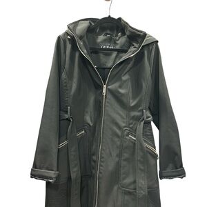 Guess Women's Black Trench Coat